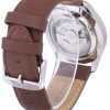 Seiko 5 Sports Automatic Ratio Brown Leather SNZG11K1-LS12 Men's Watch