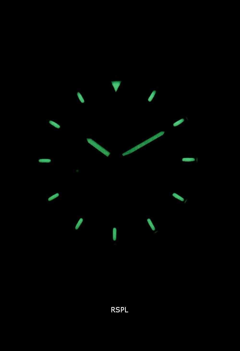 Seiko 5 Sports Automatic Ratio Black Leather SNZG11K1-LS8 Men's Watch