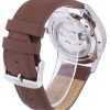 Seiko 5 Sports Automatic Ratio Brown Leather SNZG15K1-LS12 Men's Watch