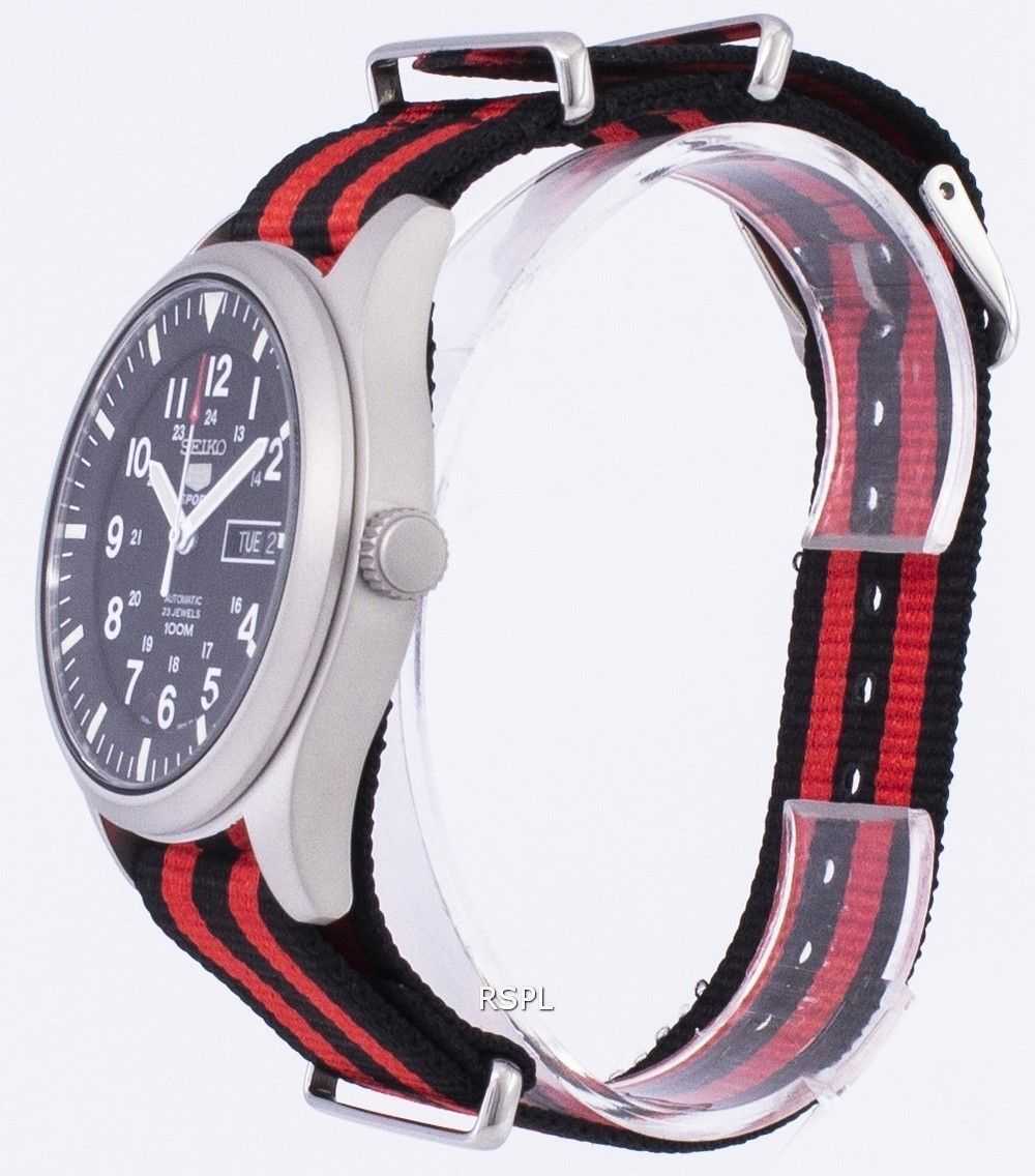 Seiko 5 Sports Automatic Nato Strap SNZG15K1-NATO3 Men's Watch