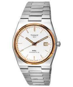 Tissot PRX T-Classic Powermatic 80 Silver Dial T137.407.21.031.00 T1374072103100 100M Men's Watch