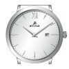Westar Profile Leather Strap Silver Dial Quartz 50214STN127 Mens Watch