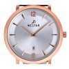 Westar Profile Leather Strap Silver Dial Quartz 50219PPN627 Mens Watch