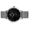 Westar Profile Stainless Steel Black Dial Quartz 50247STN103 Mens Watch