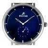 Westar Profile Stainless Steel Blue Dial Quartz 50247STN104 Mens Watch