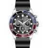 Invicta Pro Diver Chronograph Silicone Strap Black Dial Quartz 46119 Men's Watch