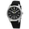Seiko Big Date Nylon Strap Black Dial Quartz SUR517P1 100M Men's Watch