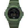 Casio Standard Illuminator Digital Green Resin Strap Quartz W-219HC-3B Mens Watch