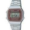 Casio Vintage Digital Stainless Steel Bracelet Quartz A168WA-5A Mens Watch