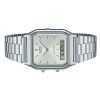 Casio Vintage Analog Digital White Dial Quartz AQ-230A-7A Womens Watch