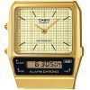 Casio Vintage Analog Digital Gold Ion Plated Stainless Steel Beige Dial Quartz AQ-800EG-9A Unisex Watch