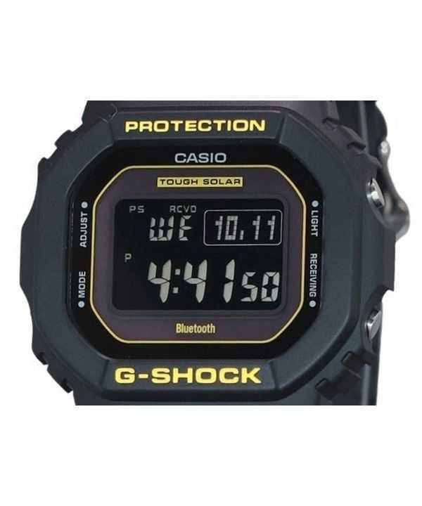 Casio G-Shock Caution Yellow Digital Mobile Link Resin Strap Solar GW-B5600CY-1 200M Mens Watch