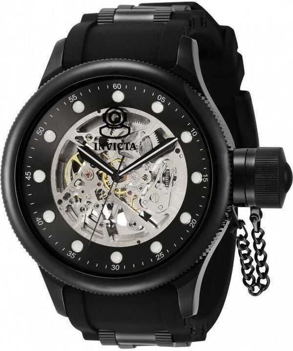 Invicta Pro Diver Stainless Steel Skeleton Dial Automatic 39920 Men's Watch