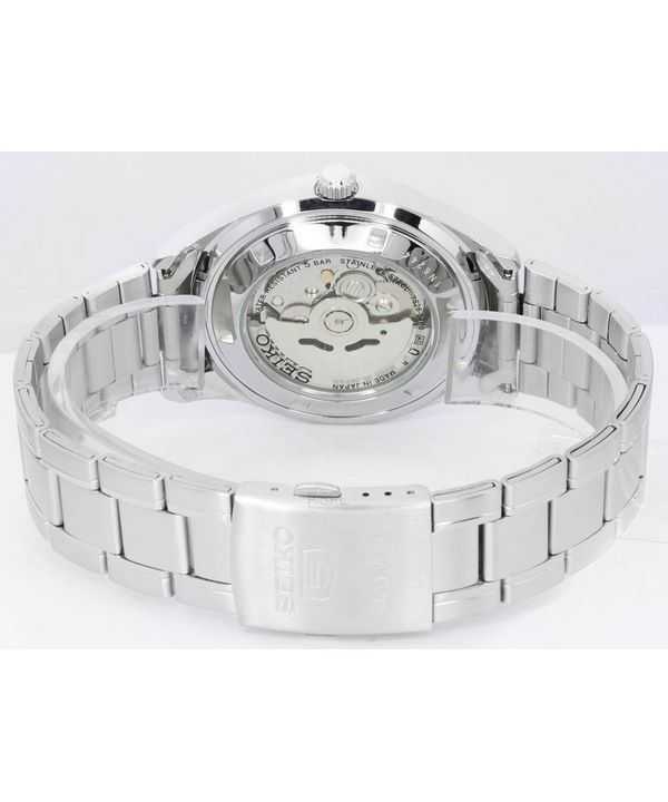 Seiko 5 Stainless Steel Black Arabic Dial Automatic SNKP21 SNKP21J1 SNKP21J Men's Watch