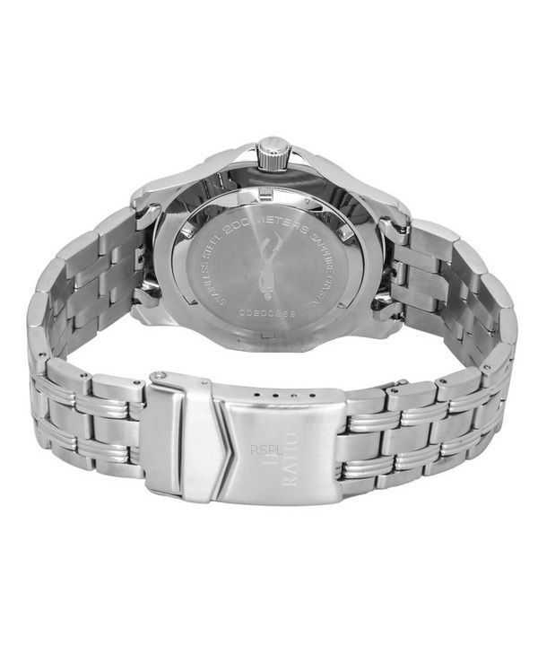 Ratio FreeDiver Professional Sapphire Sunray Blue Dial Quartz 36JL140-BLU 200M Men's Watch