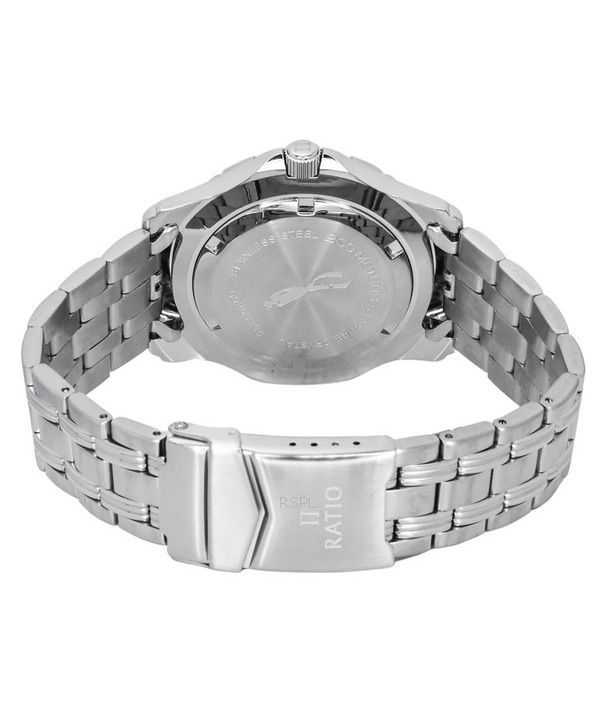 Ratio FreeDiver Professional Sapphire Sunray Orange Dial Quartz 36JL140-ORG 200M Men's Watch