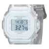 Casio Baby-G Digital Transparent Resin Strap Quartz BGD-565US-7 100M Womens Watch