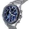 Casio Edifice Analog Digital Mobile Link Blue Dial Tough Solar ECB-950DB-2A 100M Men's Watch