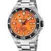 Festina Diver Stainless Steel Orange Dial Quartz F20663-4 200M Mens Watch