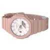 Casio G-Shock Natures Colour Series Analog Digital Bio-Based Resin Strap Pink Dial Quartz GMA-S2100NC-4A2 200M Womens Watch