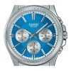 Casio Enticer Analog Stainless Steel Ice Blue Dial Quartz MTP-1375D-2A2 Mens Watch