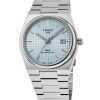 Tissot PRX T-Classic Powermatic 80 Ice Blue Dial Automatic T137.407.11.351.00 100M Mens Watch