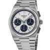 Tissot PRX T-Classic Chronograph White Dial Automatic T137.427.11.011.01 100M Mens Watch