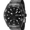 Invicta Ocean Voyage Chronograph Stainless Steel Black Dial Quartz 46284 Men's Watch