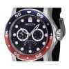 Invicta Pro Diver Retrograde GMT Pepsi Bezel Blue Dial Quartz 46968 100M Men's Watch