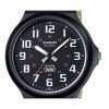 Casio Standard Analog Cloth Strap Black Dial Quartz MW-240B-5BV Men's Watch