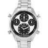 Seiko Prospex Speedtimer Panda Chronograph Stainless Steel White Dial Solar SFJ001P1 100M Men's Watch