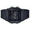 Casio Digital Black Dual Time Resin Strap Quartz W-800H-1BV 100M Men's Watch