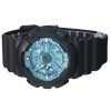 Casio G-Shock Analog Digital Resin Strap Ocean Blue Dial Quartz GA-110CD-1A2 200M Mens Watch