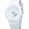 Casio G-Shock Analog Digital Resin Strap White Dial Quartz GMA-P2100-7A 200M Womens Watch