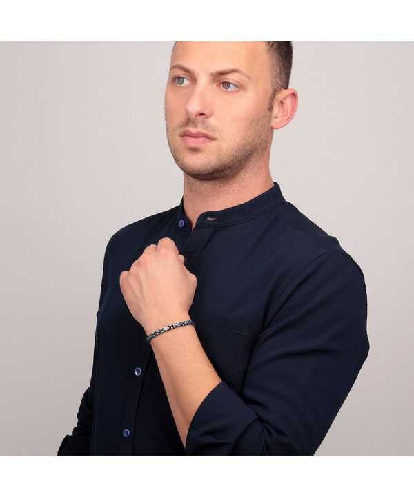 Maserati Jewels Stainless Steel And Ceramic Bracelet JM420ATI01 For Men