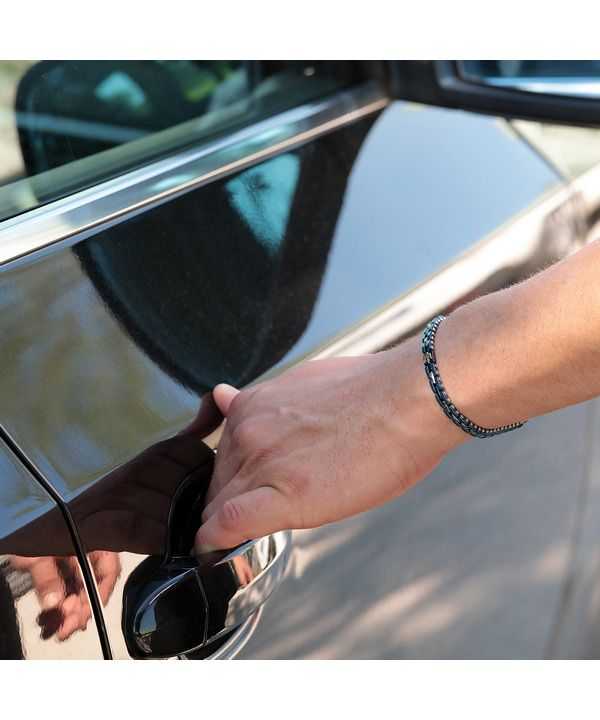 Maserati Jewels Stainless Steel And Ceramic Bracelet JM420ATI01 For Men