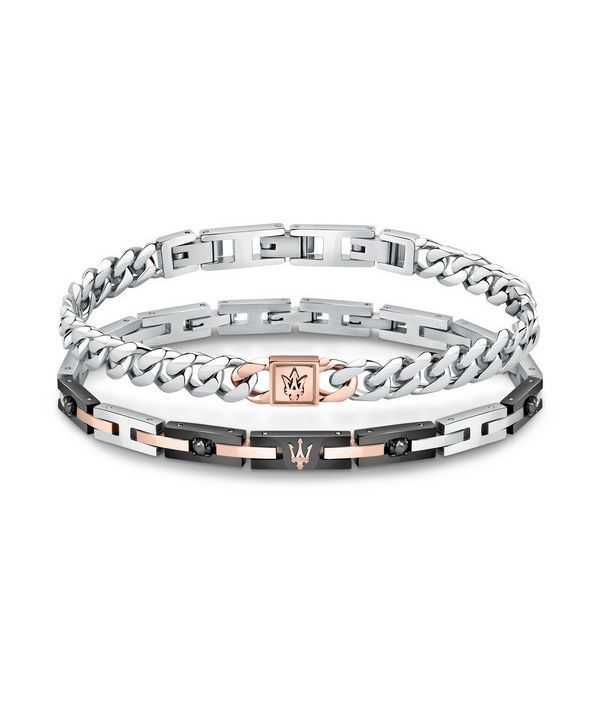 Maserati Jewels Stainless Steel JM422ATJ09 Bracelet For Men