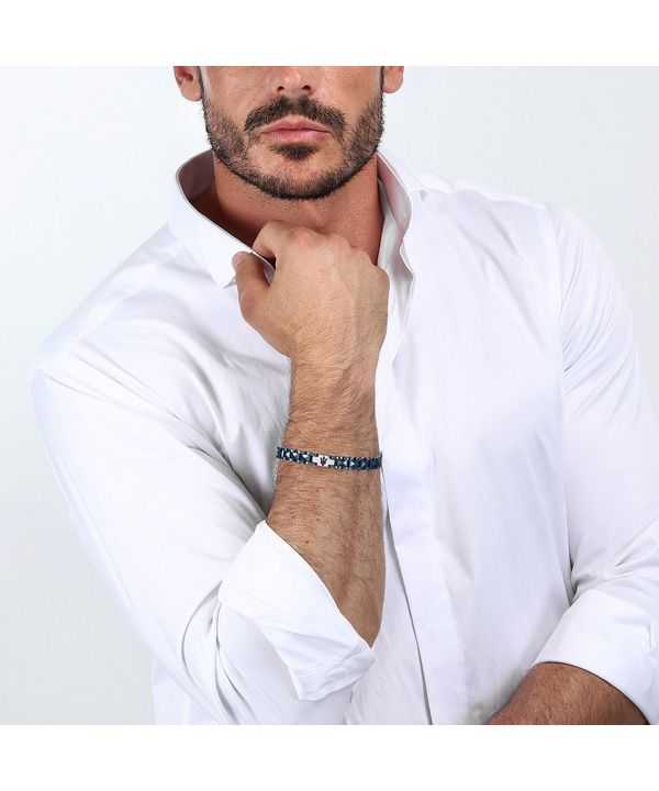 Maserati Jewels Stainless Steel And Ceramic Bracelet JM422ATZ14 For Men