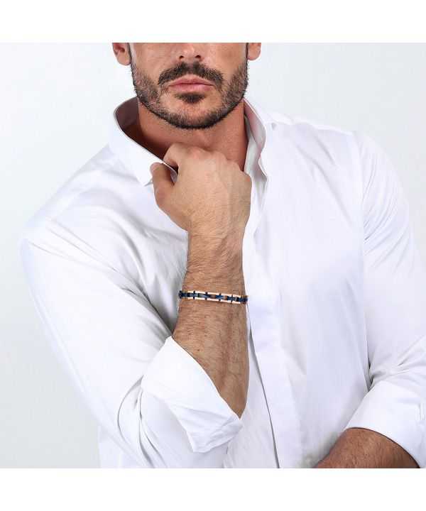 Maserati Jewels Stainless Steel And Ceramic Bracelet JM422ATZ15 For Men