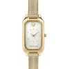 Oui  Me Finette White Dial Gold Tone Stainless Steel Quartz ME010198 Womens Watch