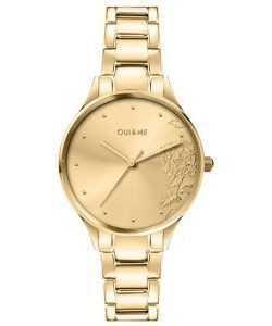 Oui & Me Petite Bichette Gold Tone Stainless Steel Quartz ME010218 Women's Watch
