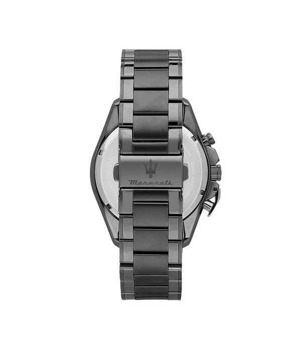 Maserati Traguardo Limited Edition Chronograph PVD-Coated Stainless Steel Black Quartz R8873612045 100M Men's Watch