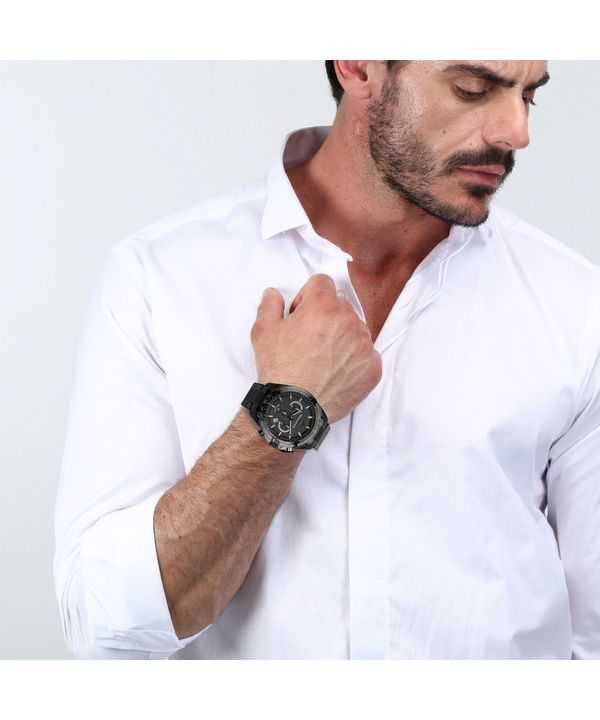 Maserati Traguardo Limited Edition Chronograph PVD-Coated Stainless Steel Black Quartz R8873612045 100M Men's Watch