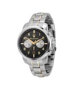 Maserati Successo Limited Edition Chronograph Stainless Steel Black Dial Quartz R8873621028 Men's Watch