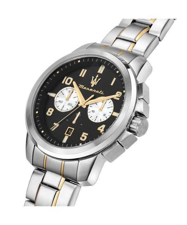 Maserati Successo Limited Edition Chronograph Stainless Steel Black Dial Quartz R8873621028 Men's Watch