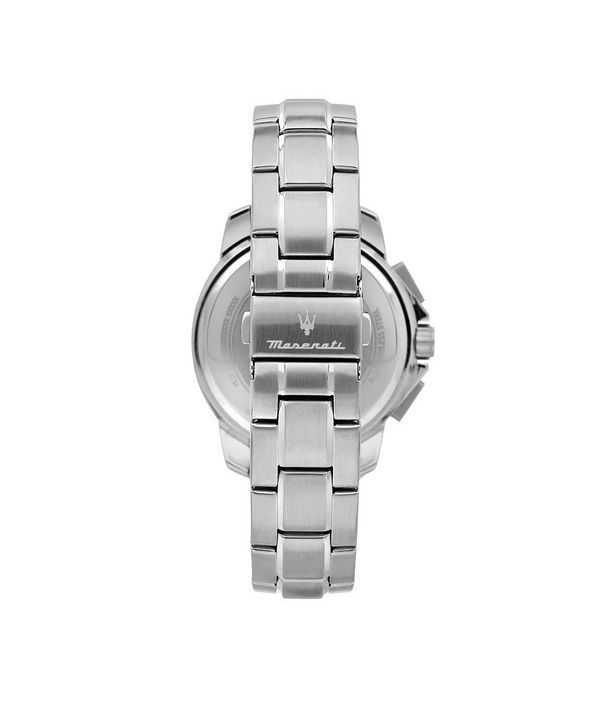 Maserati Successo Limited Edition Chronograph Stainless Steel Black Dial Solar R8873645007 Men's Watch