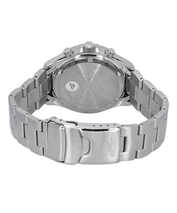 Orient Chronograph Stainless Steel Black Dial Solar Diver's RA-TX0201L10B 200M Men's Watch