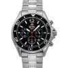 Orient Chronograph Stainless Steel Black Dial Solar Diver's RA-TX0202B10B 200M Men's Watch