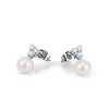Morellato Perla Silver Tone Earrings SAER52 For Women