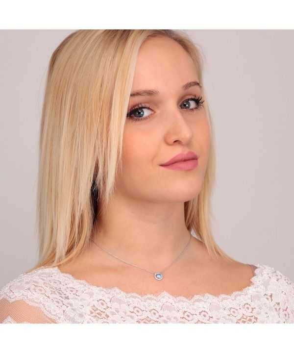 Morellato Tesori 925 Silver Spotlight Necklace SAIW94 For Women